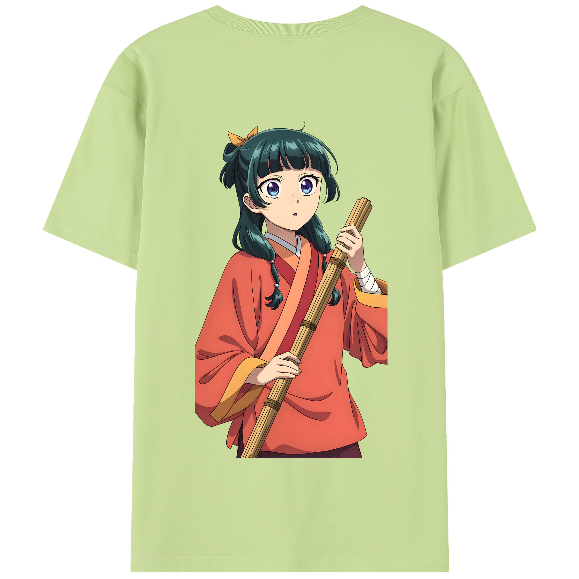 （画像用） 薬屋のひとりごと The Apothecary Diaries 綿100％半袖Tシャツ（背面プリント）